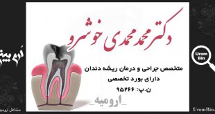 دکتر محمد محمدی خوشرو متخصص ریشه دندان